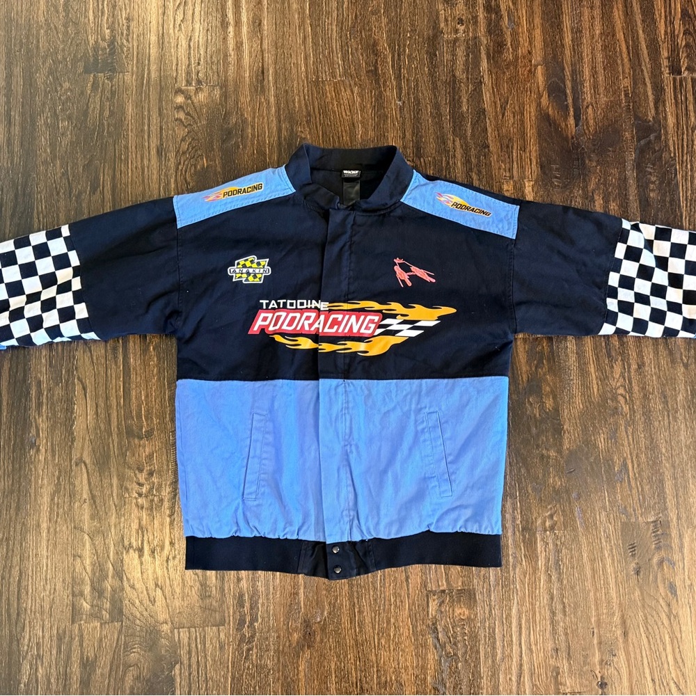 Star Wars Podracing Racing Jacket
- Blue and Black